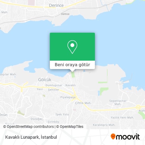 Kavaklı Lunapark harita