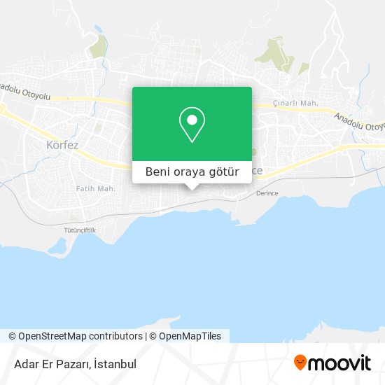 Adar Er Pazarı harita