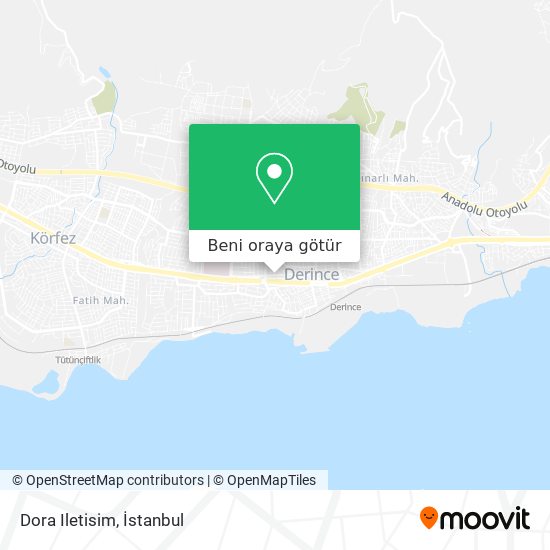 Dora Iletisim harita