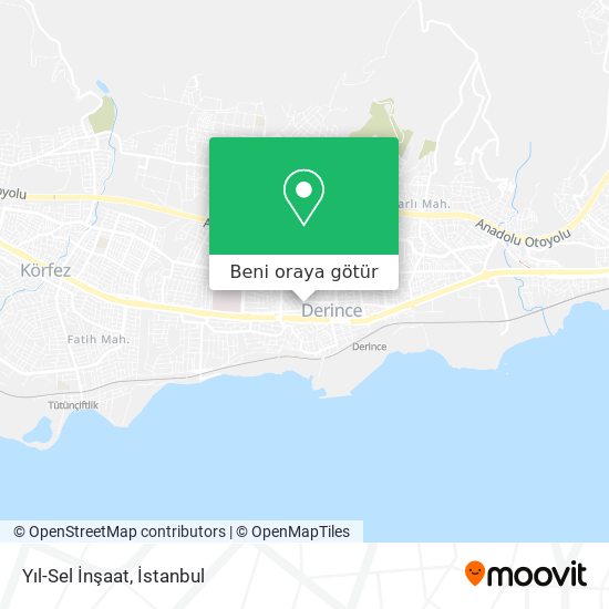 Yıl-Sel İnşaat harita