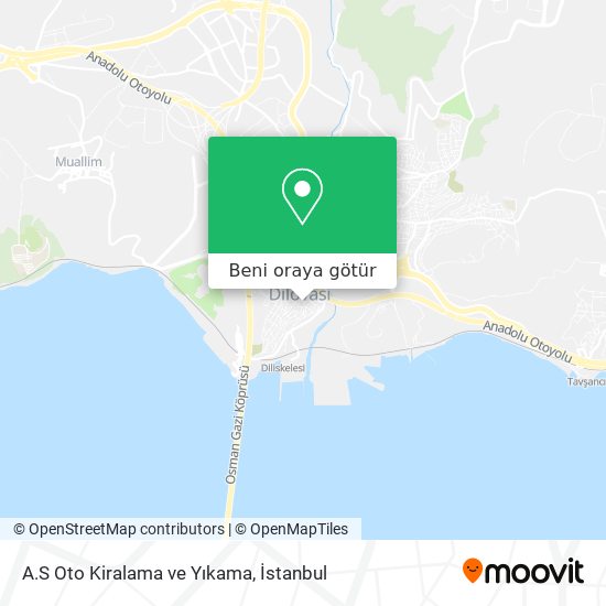A.S Oto Kiralama ve Yıkama harita