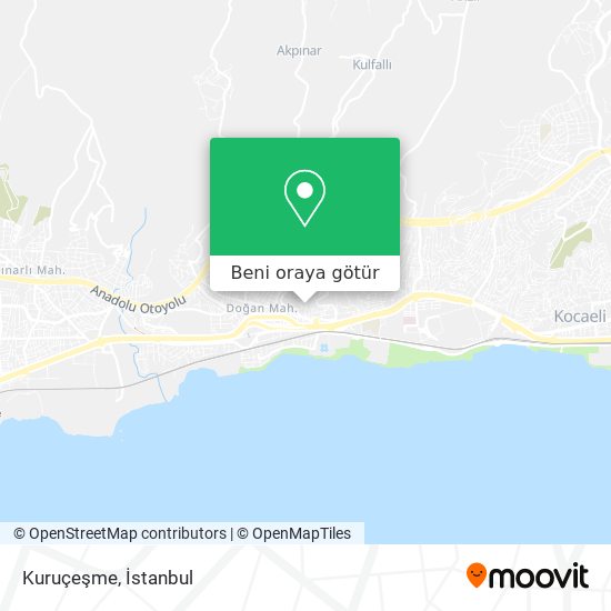 Kuruçeşme harita
