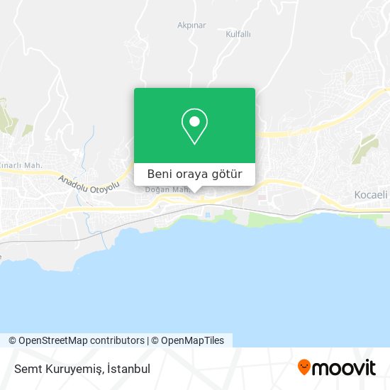 Semt Kuruyemiş harita