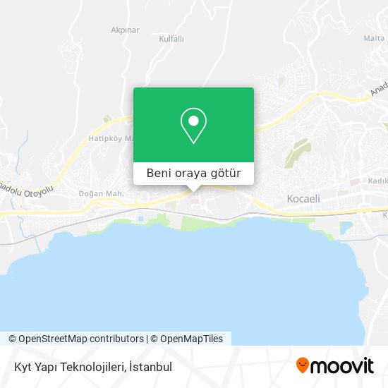 Kyt Yapı Teknolojileri harita