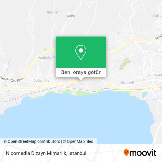 Nicomedia Dızayn Mimarlık harita