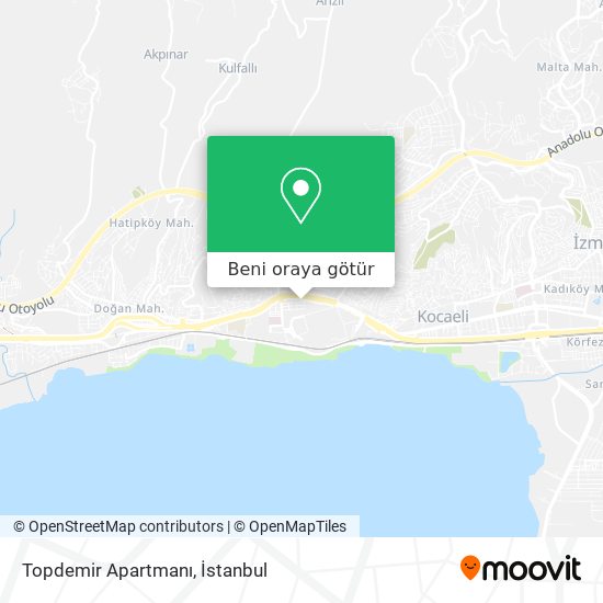 Topdemir Apartmanı harita