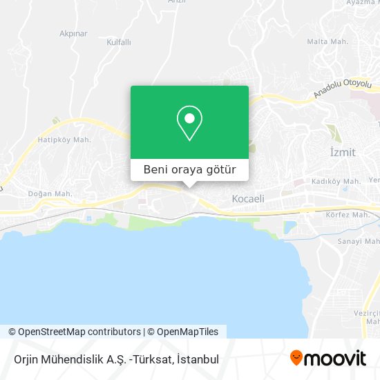 Orjin Mühendislik A.Ş. -Türksat harita