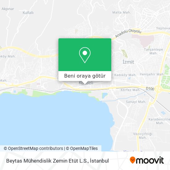 Beytas Mühendislik Zemin Etüt L.S. harita