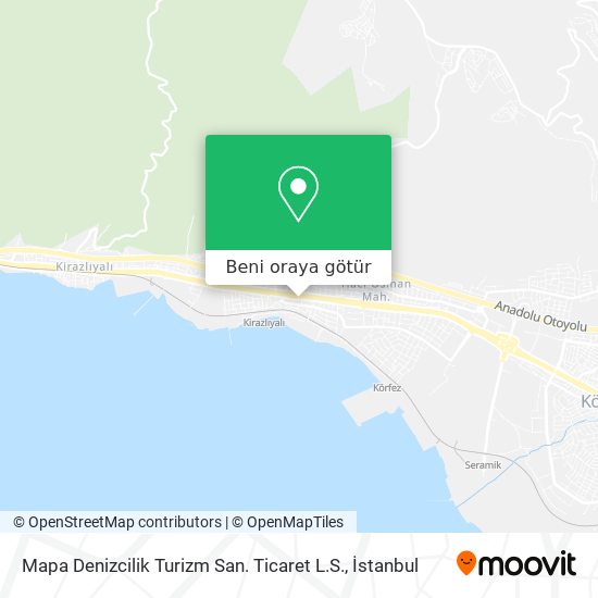 Mapa Denizcilik Turizm San. Ticaret L.S. harita