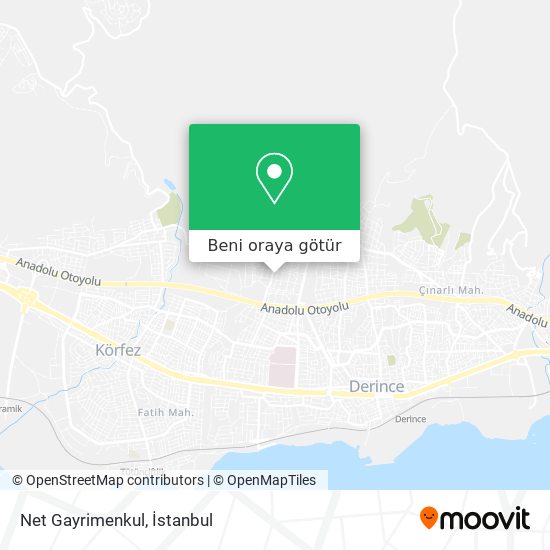 Net Gayrimenkul harita