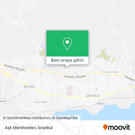 Aşk Merdivenleri harita