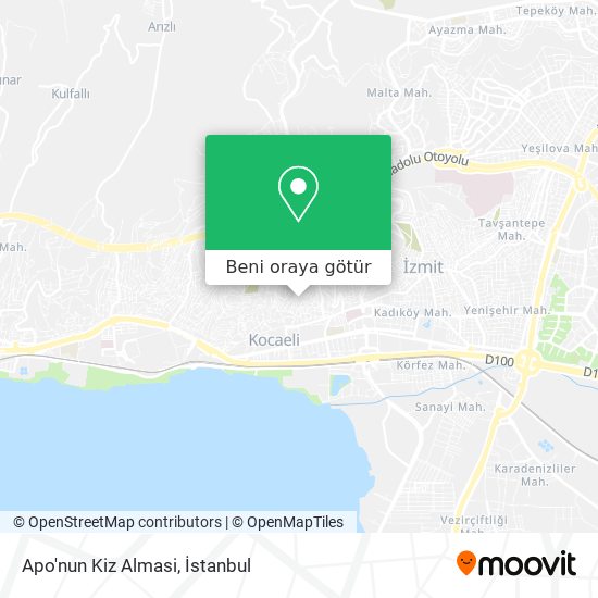 Apo'nun Kiz Almasi harita