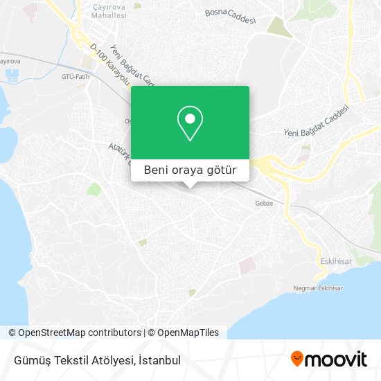 Gümüş Tekstil Atölyesi harita