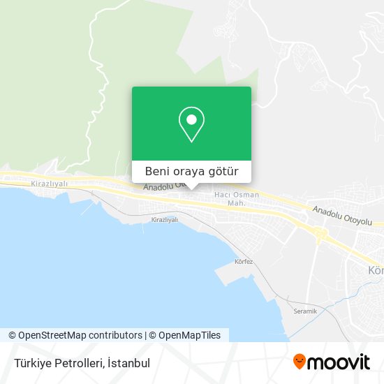 Türkiye Petrolleri harita