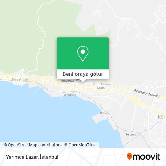 Yarımca Lazer harita