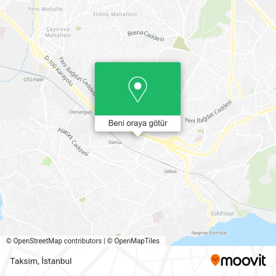 Taksim harita