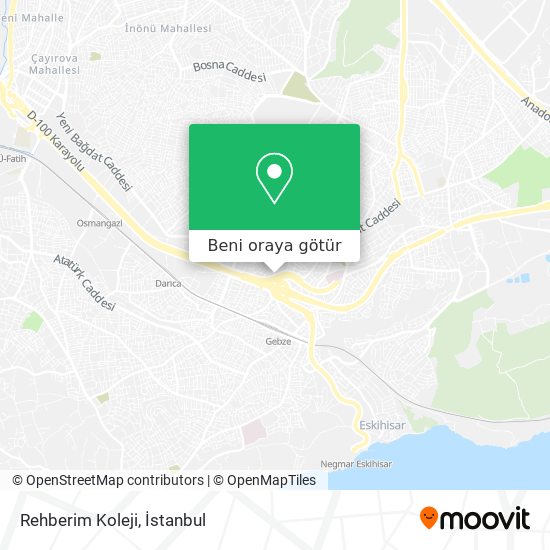 Rehberim Koleji harita