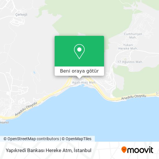 Yapıkredi Bankası Hereke Atm harita