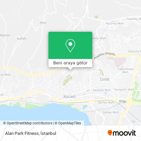 Alan Park Fitness harita