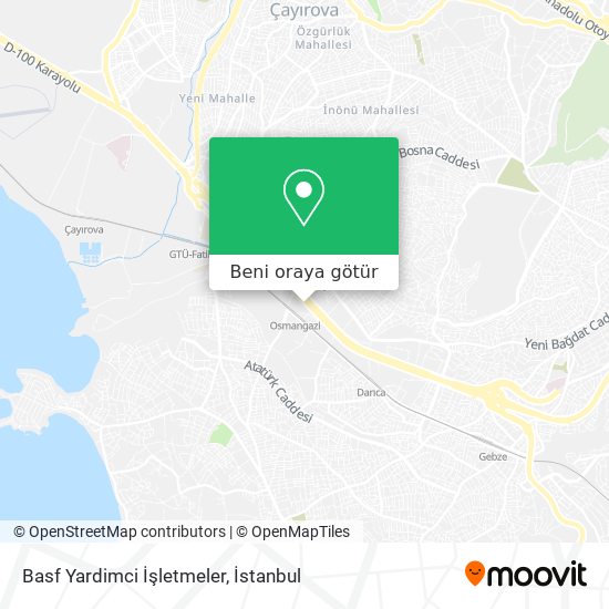 Basf Yardimci İşletmeler harita