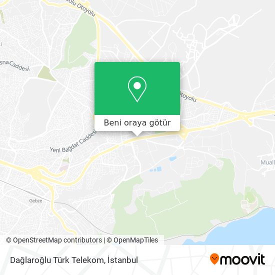 Dağlaroğlu Türk Telekom harita