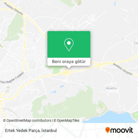 Ertek Yedek Parça harita