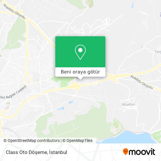 Class Oto Döşeme harita
