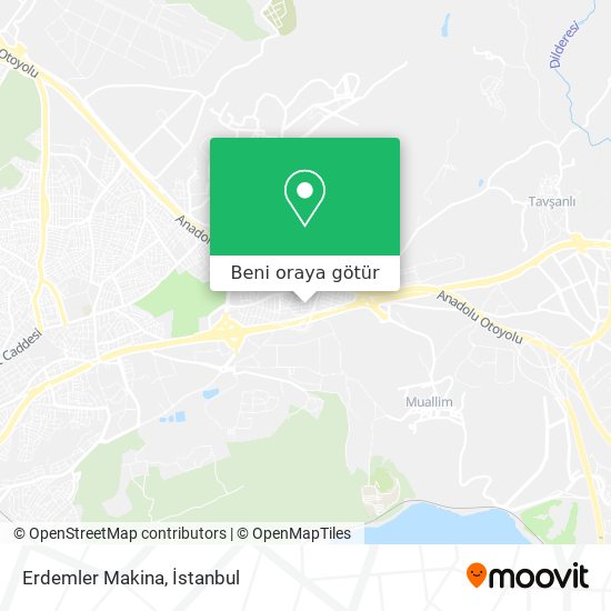 Erdemler Makina harita