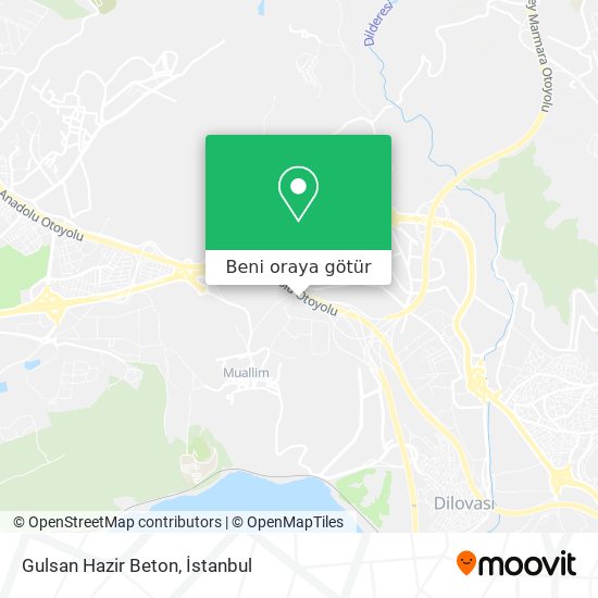 Gulsan Hazir Beton harita