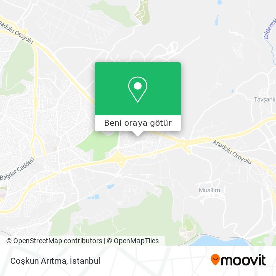 Coşkun Arıtma harita