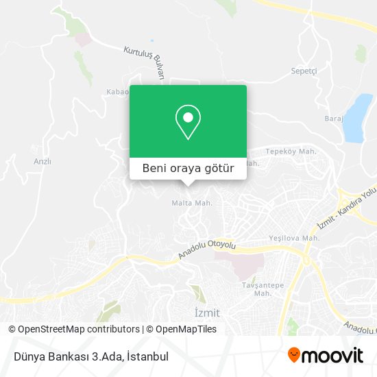 Dünya Bankası 3.Ada harita