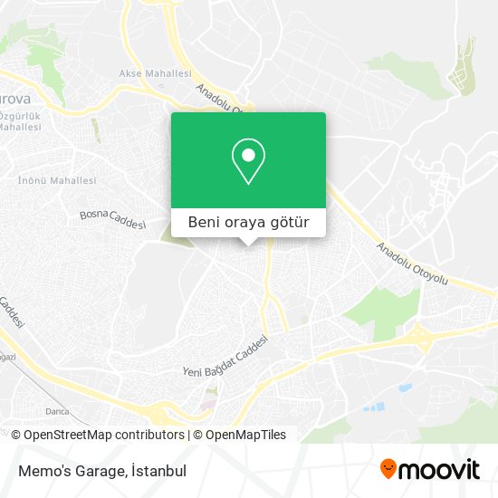 Memo's Garage harita