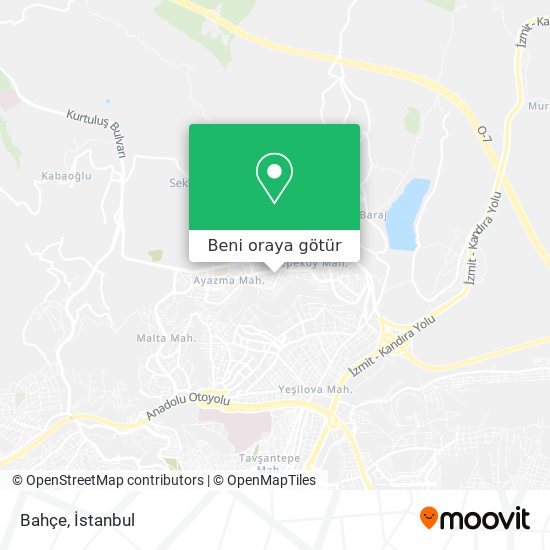 Bahçe harita