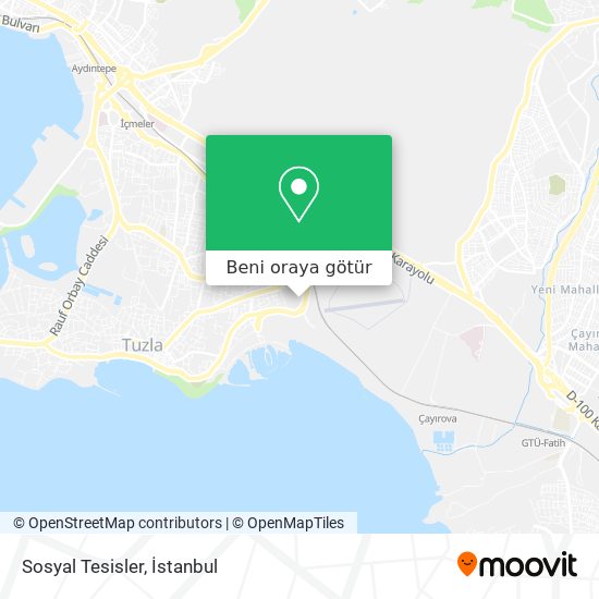 Sosyal Tesisler harita