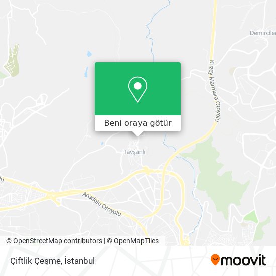 Çiftlik Çeşme harita