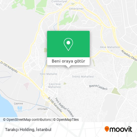 Tarakçı Holding harita