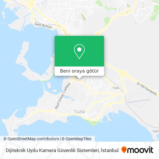 Dijiteknik Uydu Kamera Güvenlik Sistemleri harita