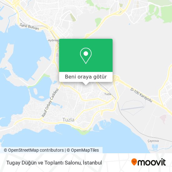 Tugay Düğün ve Toplantı Salonu harita