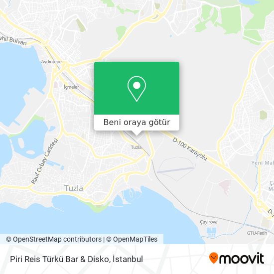 Piri Reis Türkü Bar & Disko harita