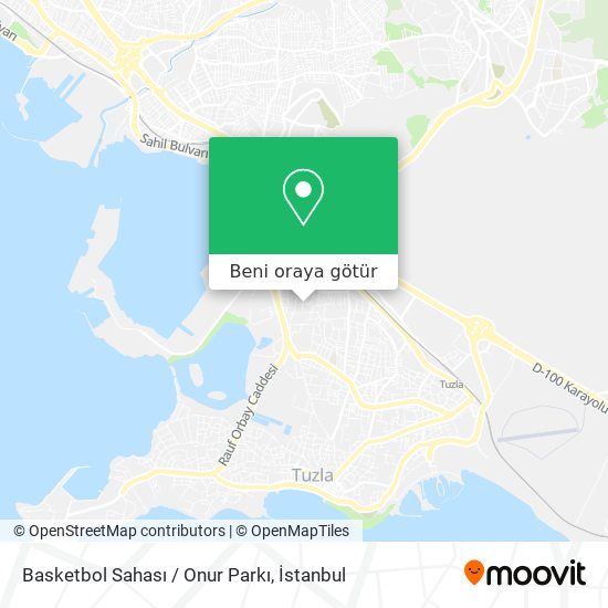 Basketbol Sahası / Onur Parkı harita