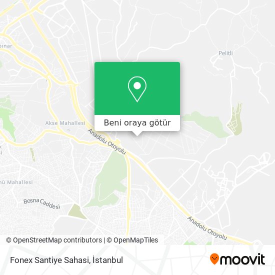 Fonex Santiye Sahasi harita