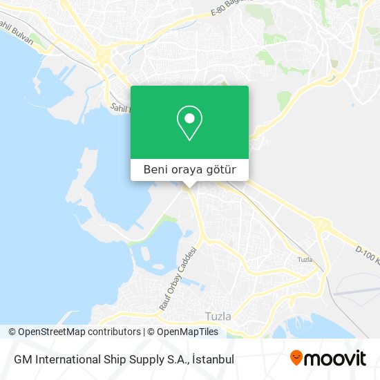 GM International Ship Supply S.A. harita
