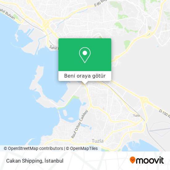 Cakan Shipping harita