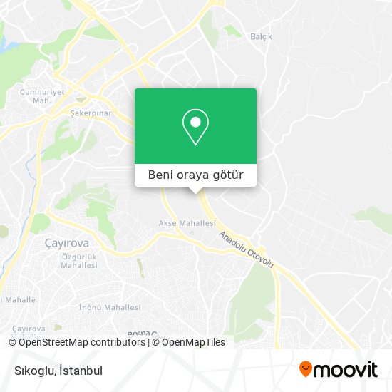 Sıkoglu harita