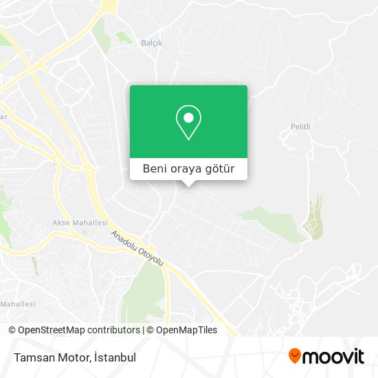 Tamsan Motor harita