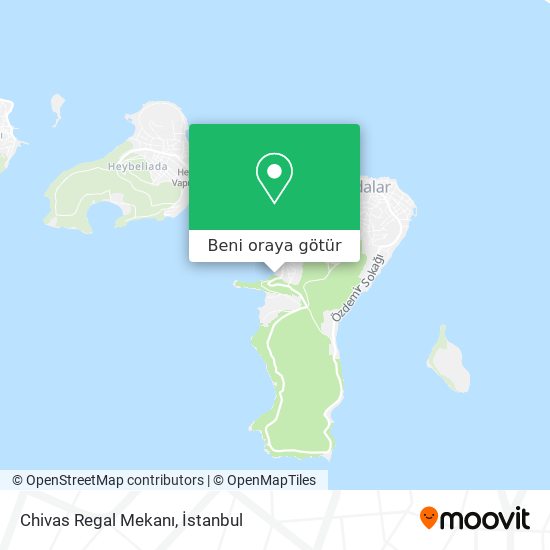 Chivas Regal Mekanı harita