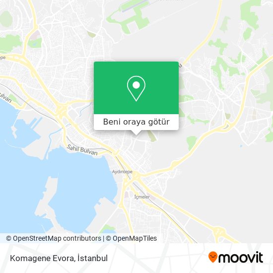 Komagene Evora harita