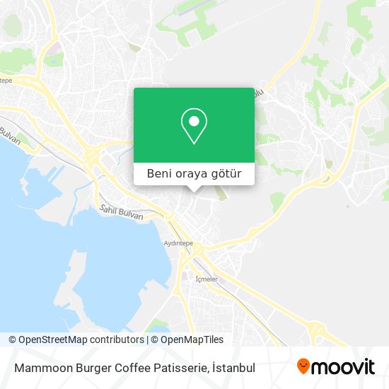 Mammoon Burger Coffee Patisserie harita