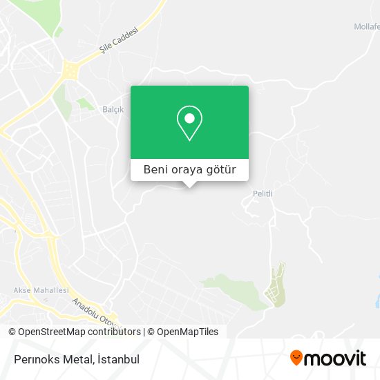 Perınoks Metal harita