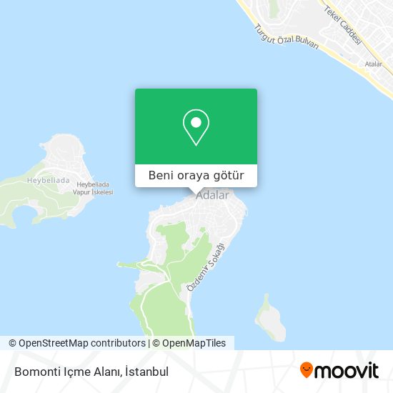 Bomonti Içme Alanı harita